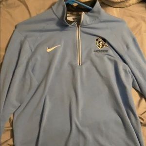 Nike Johns Hopkins lacrosse quarter zip